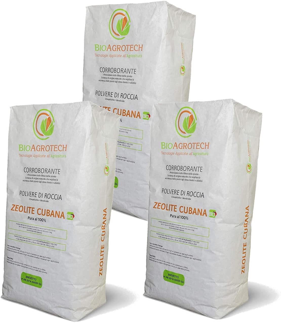 Zeolite Cubana da 6 Kg Fungicida e Insetticida Bio